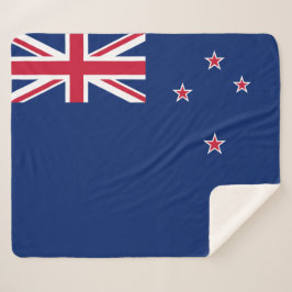 Manta Sherpa Bandera de Nueva Zelanda (NZ)