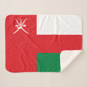 Manta Sherpa Bandera de Omán