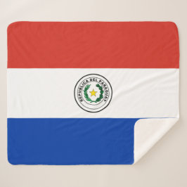 Manta Sherpa Bandera de Paraguay