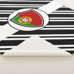 Manta Sherpa Bandera de Portugal