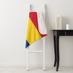 Manta Sherpa Bandera de Rumania
