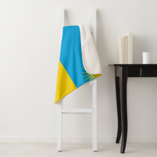 Manta Sherpa Bandera de Rwanda