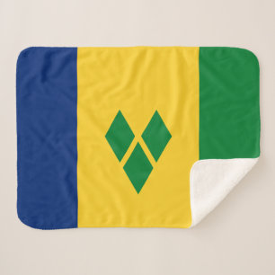 Manta Sherpa Bandera de San Vicente