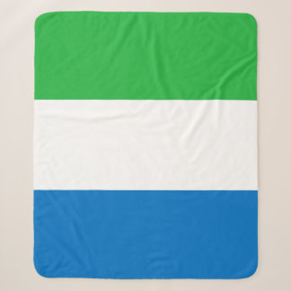 Manta Sherpa Bandera de Sierra Leona