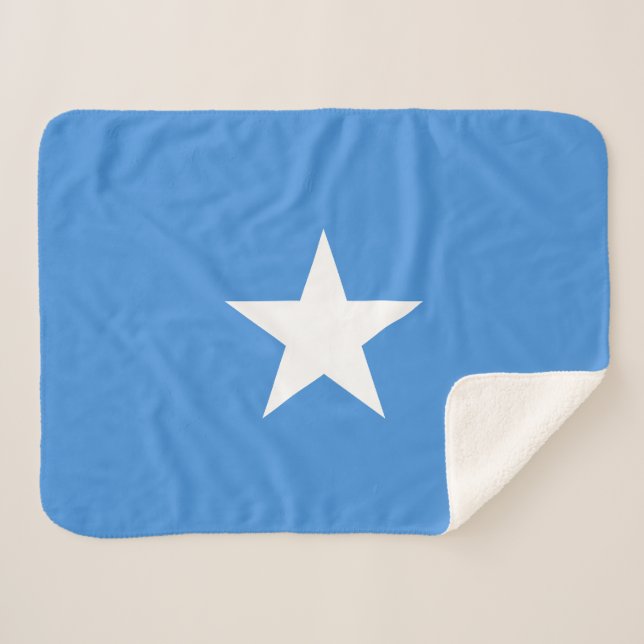 Manta Sherpa Bandera de Somalia (Anverso (horizontal))