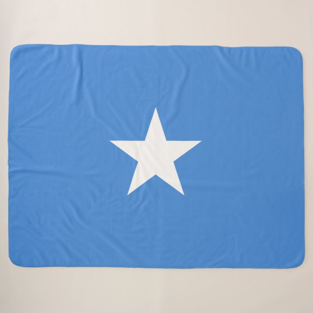 Manta Sherpa Bandera de Somalia (Anverso (horizontal))