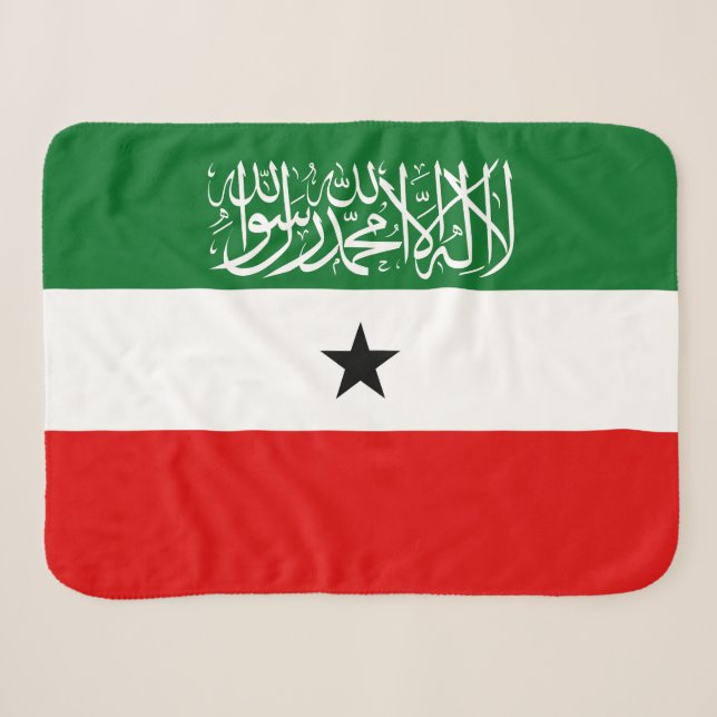 Manta Sherpa Bandera de Somalilandia (Anverso (horizontal))