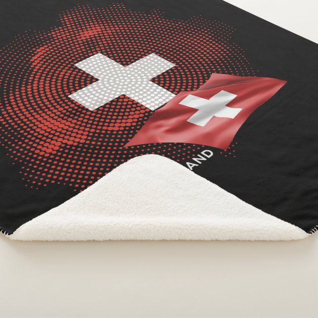 Manta Sherpa bandera de Suiza (3/4)