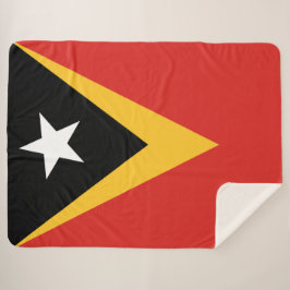 Manta Sherpa Bandera de Timor Oriental
