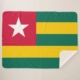 Manta Sherpa Bandera de Togo