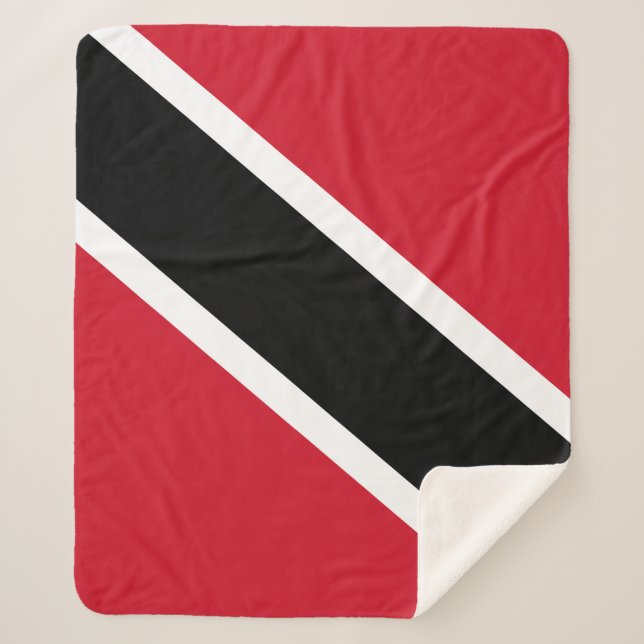 Manta Sherpa Bandera de Trinidad y Tobago (Anverso)