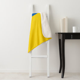 Manta Sherpa Bandera de Ucrania
