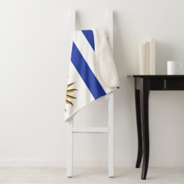 Manta Sherpa Bandera de Uruguay