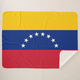 Manta Sherpa Bandera de Venezuela