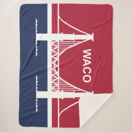 Manta Sherpa Bandera de Waco (Texas, Estados Unidos)