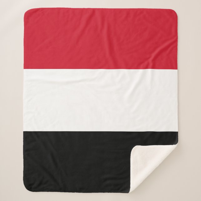 Manta Sherpa Bandera de Yemen (Anverso)