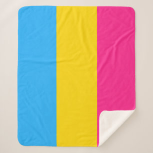 Manta Sherpa Bandera del orgullo pansexual LGBTQ