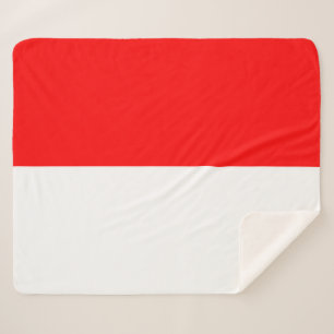 Manta Sherpa Bandera del Sherpa Patriótico con bandera de Indon