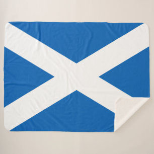 Manta Sherpa Bandera escocesa (Saltire) (Bandera escocesa)