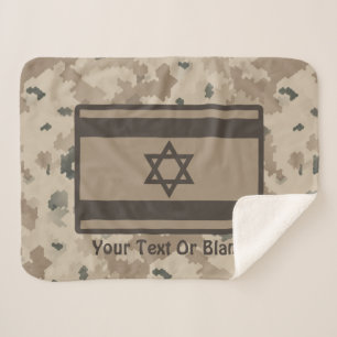 Manta Sherpa Bandera israelí del desierto