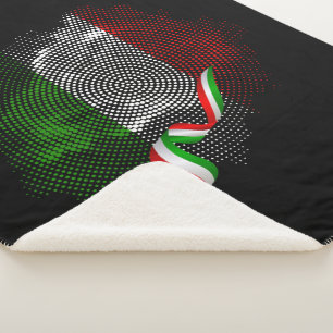 Manta Sherpa bandera italiana