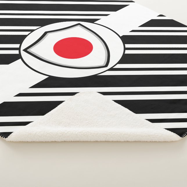 Manta Sherpa Bandera japonesa (3/4)