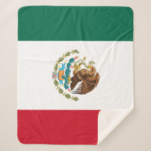 Manta Sherpa Bandera mexicana - Bandera de México