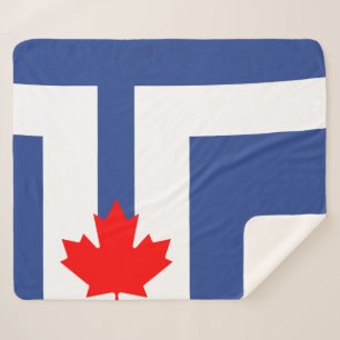 Manta Sherpa Bandera municipal de Toronto (Canadá)