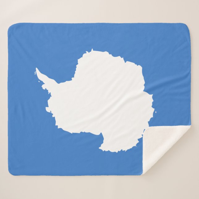 Manta Sherpa Bandera propuesta de la Antártida (por Graham Bart (Anverso (horizontal))