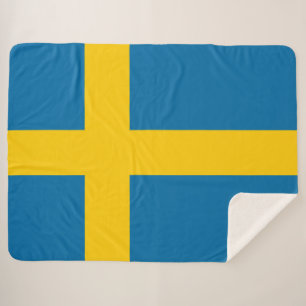 Manta Sherpa Bandera sueca (Suecia)