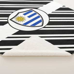Manta Sherpa Bandera uruguaya Sherpa Blanket