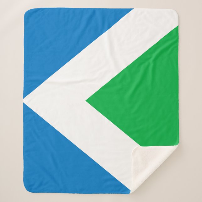 Manta Sherpa Bandera Vega Internacional (Anverso)
