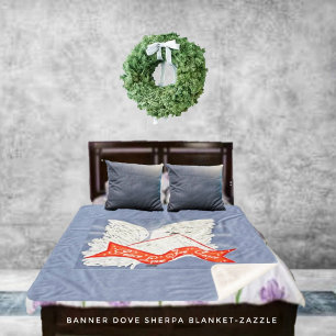 Manta Sherpa Banner Dove