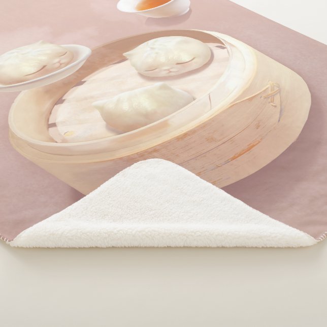 Manta Sherpa Bao Baby - Tea Time Bao Buddies (3/4)