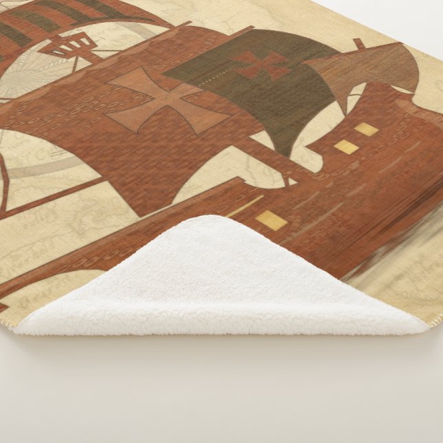 Manta Sherpa Barco de misterio pirata (3/4)