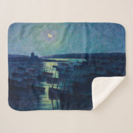 Manta Sherpa Barcos de pesca a la luz de la luna (Camaret, Fran