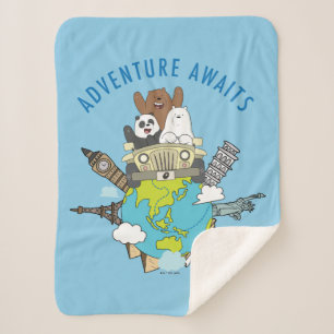 Manta Sherpa Bare Bears - Aventura