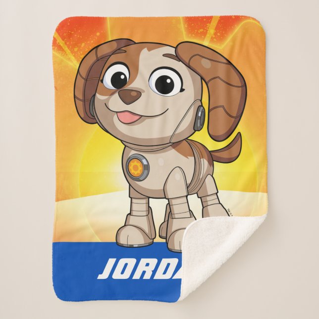 Manta Sherpa Barrio Sésamo | Tango de los edificios Mecha | Aña (Anverso)