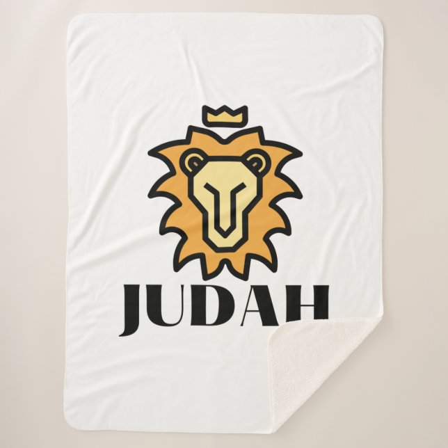 Manta Sherpa Basado En León De La Fe De Judá (Anverso)
