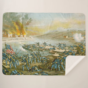 Manta Sherpa BATALLA de FREDERICKSBURG 1862