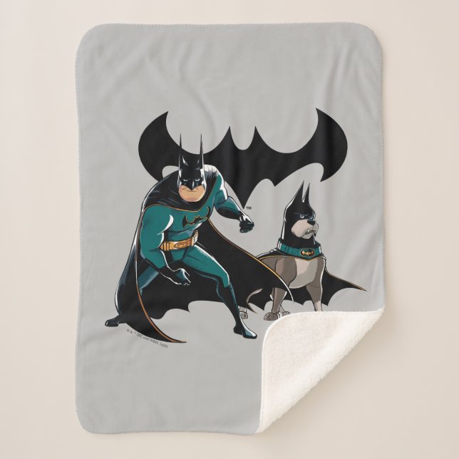Manta Sherpa Batman & Ace (Anverso)