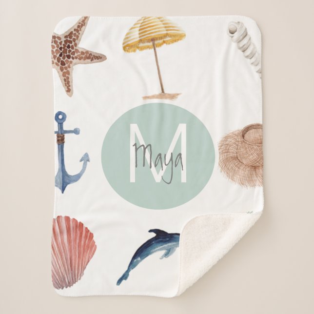 MANTA SHERPA BEACH SHERPA BLANKET (Anverso)