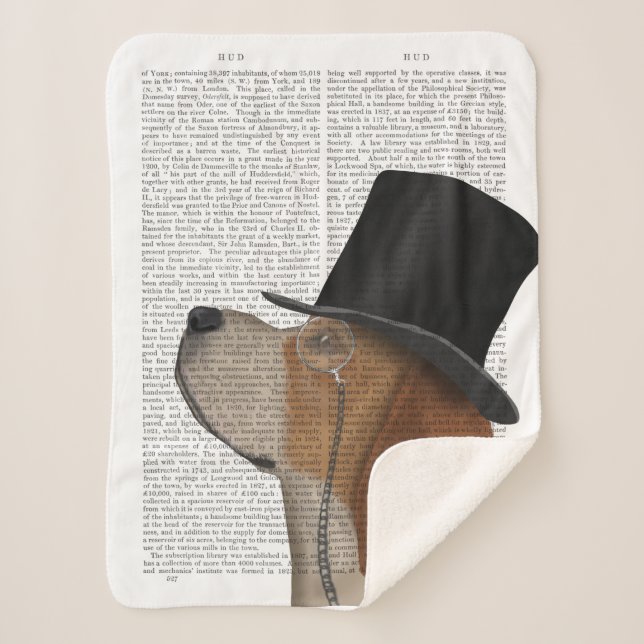 Manta Sherpa Beagle, hebilla formal y Gorra (Anverso)