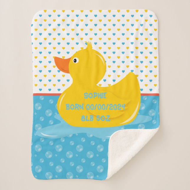 Manta Sherpa Bebé (Anverso)