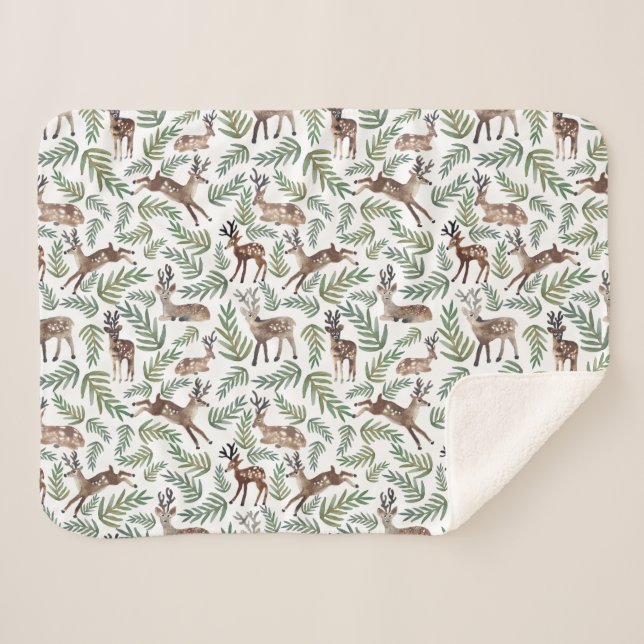 Manta Sherpa Bebé Dearly querido (Anverso (horizontal))