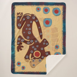 Manta Sherpa Bebé maya Jaguar