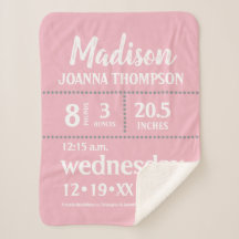 Bebé simple Información sobre el nacimiento de una