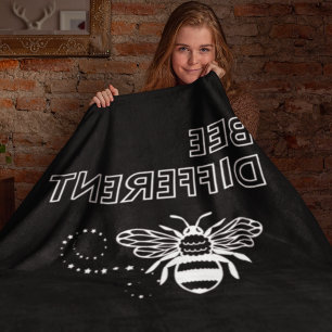Manta Sherpa Bee Diferente