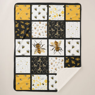 Manta Sherpa Bee Quilt