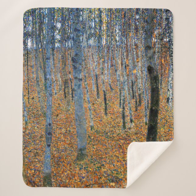 Manta Sherpa Beech Grove I | Gustav Klimt | (Anverso)